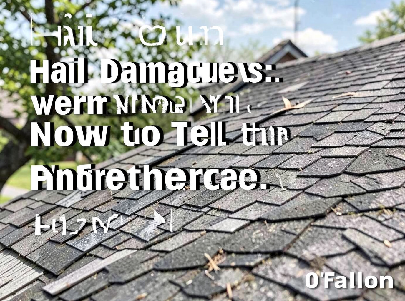 Hail Damage vs. Normal Wear: How to Tell the Difference